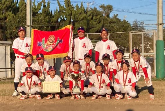 ２年生以下、若獅子杯優勝 